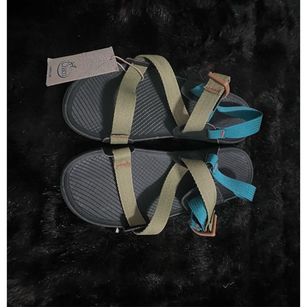 Chaco Lowdown Sandal Women's 9 avocado teal new
